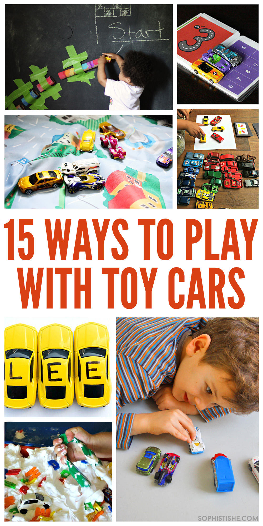 15 Ways To Play With Toy Cars