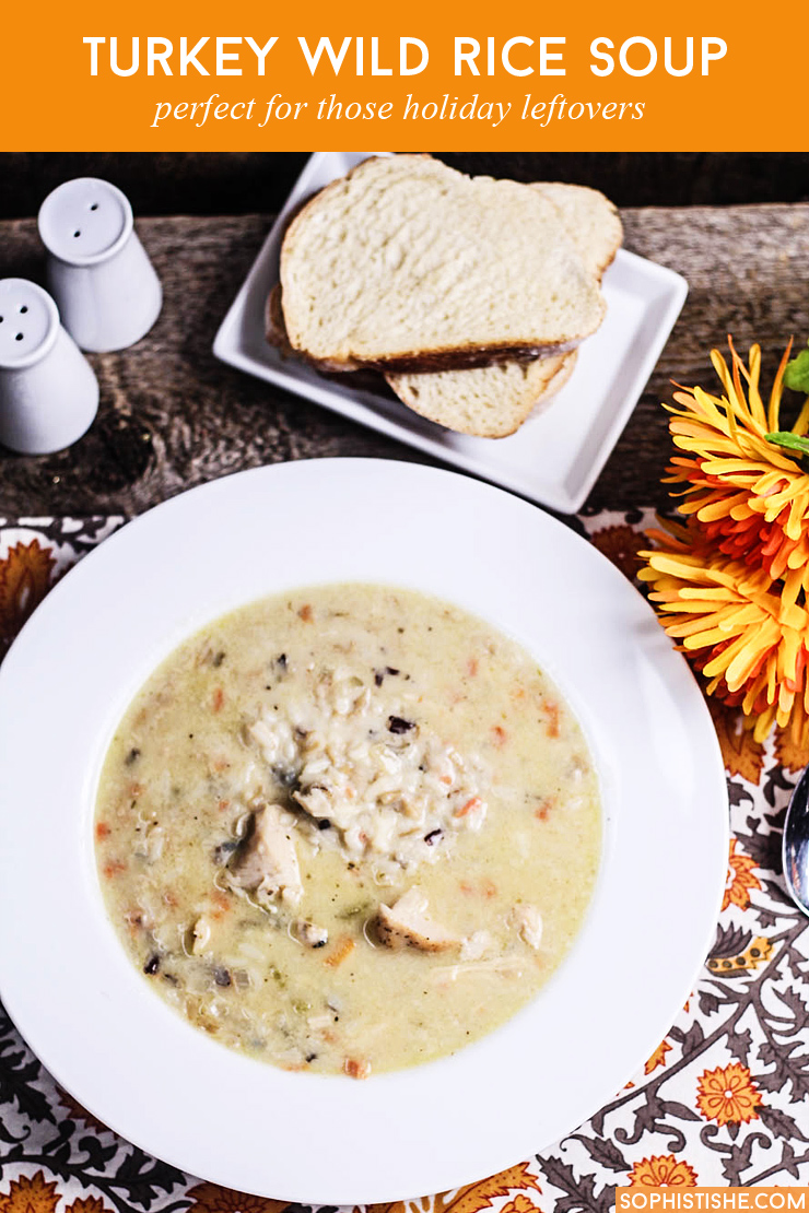 Whether you’re trying to figure out what to do with the last of the holiday bird or you plan on taking advantage of post-holiday turkey markdowns, this hearty Turkey Wild Rice Soup recipe will provide the creature comforts you’re absolutely craving.