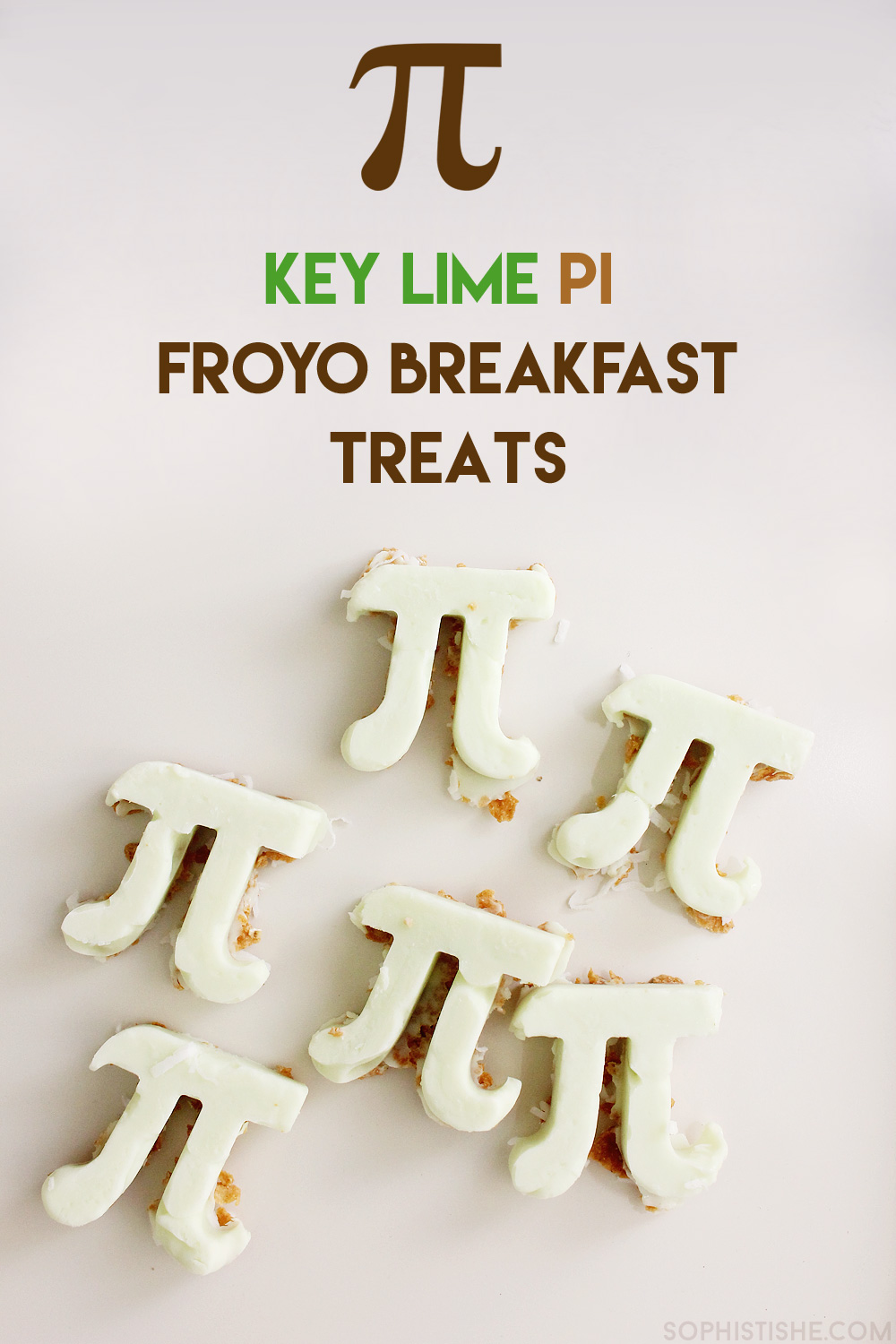 Key Lime Pi Froyo Breakfast Treats - Happy Pi Day!
