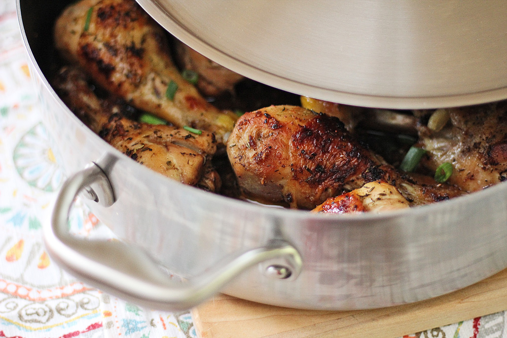 Baked Brown Sugar And Garlic Chicken