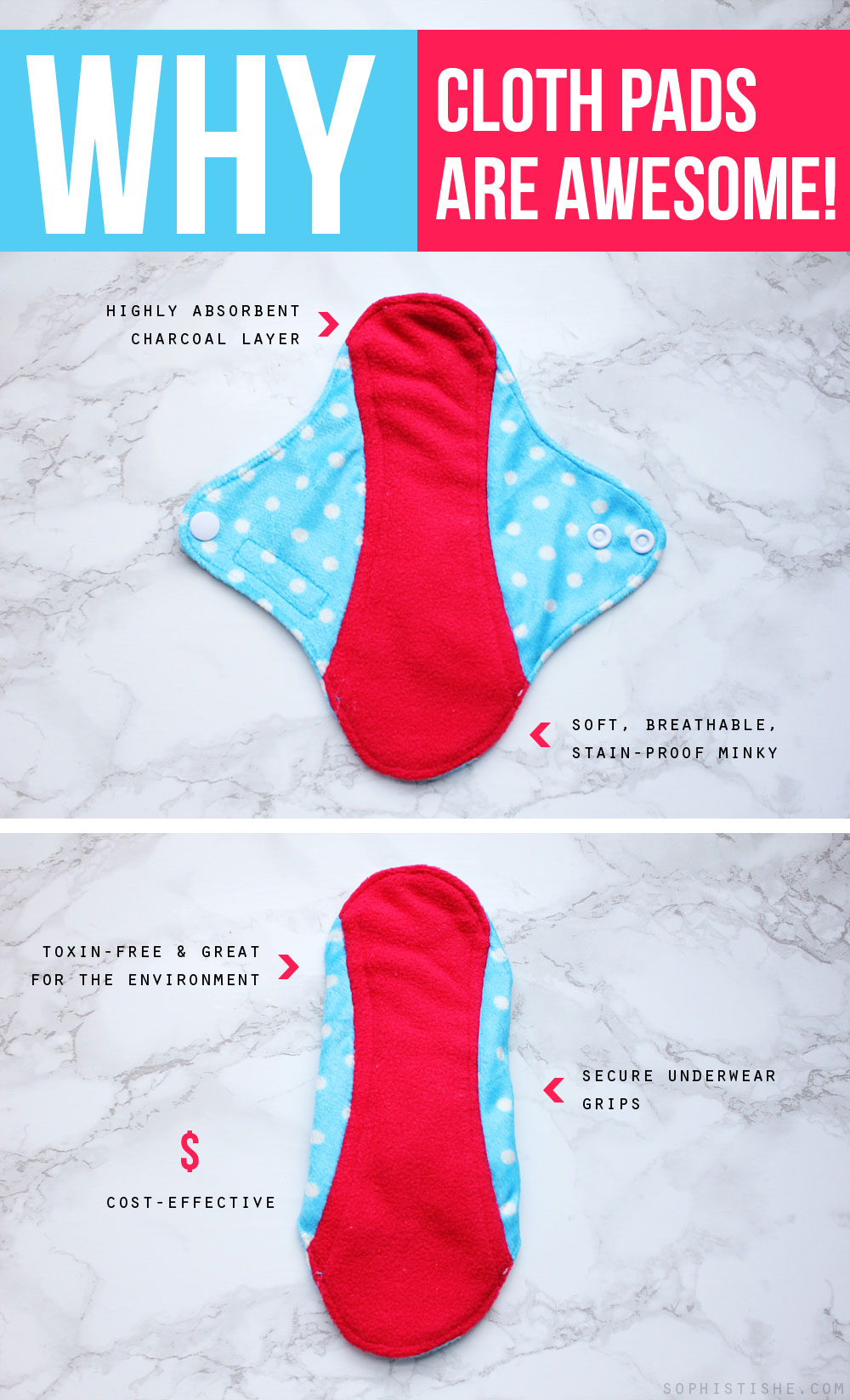 Why cloth menstrual pads are awesome!