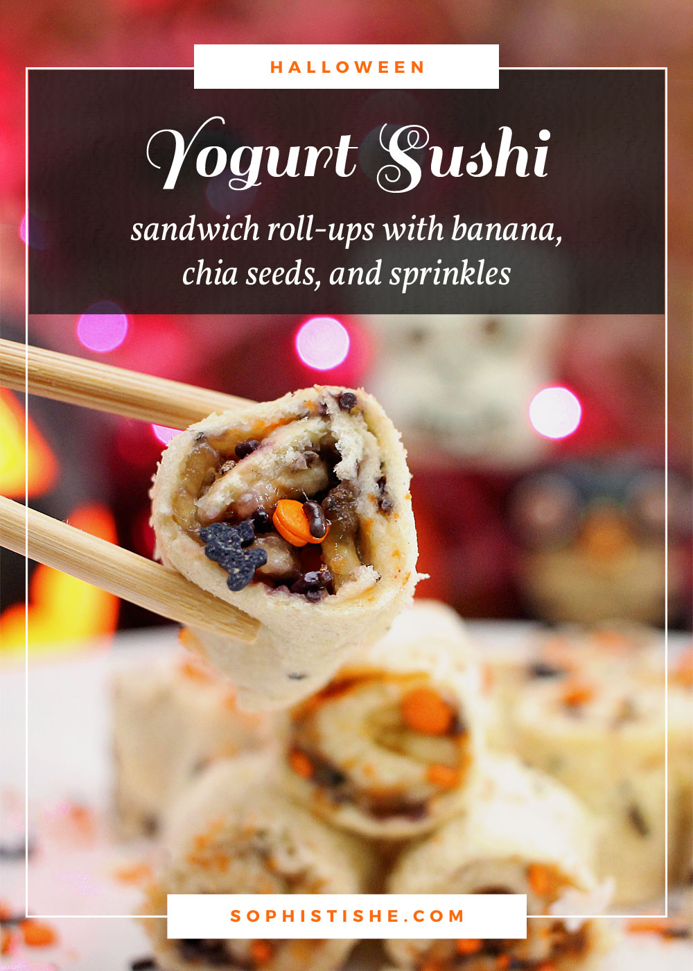 Yogurt Sushi Sandwich Roll-ups