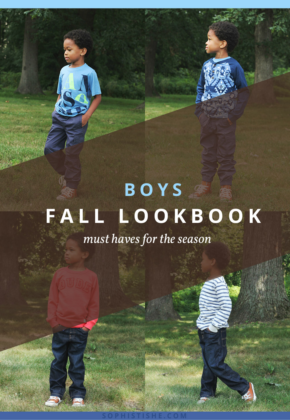Boys Fall Back to School Lookbook
