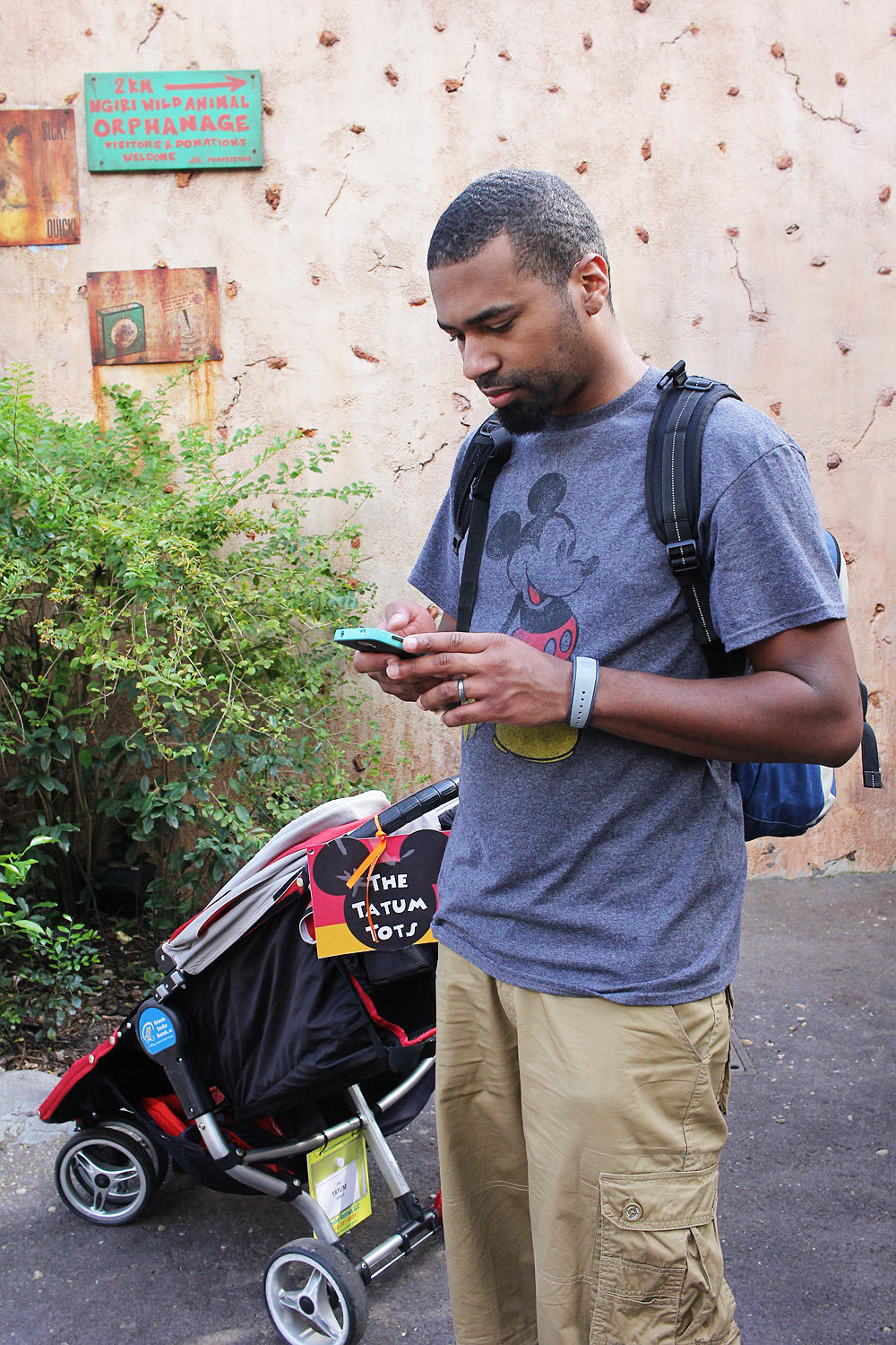 Disney Animal Kingdom Black Dad Father